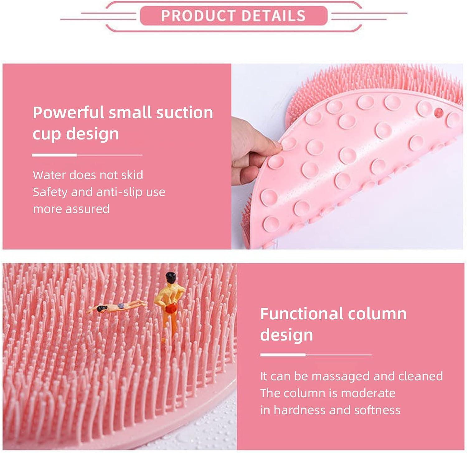 Foot Scrubbers for Showers- Scrubber Mat with Shower Foot Cleaner Personal Care - Tophatter Daily Deals