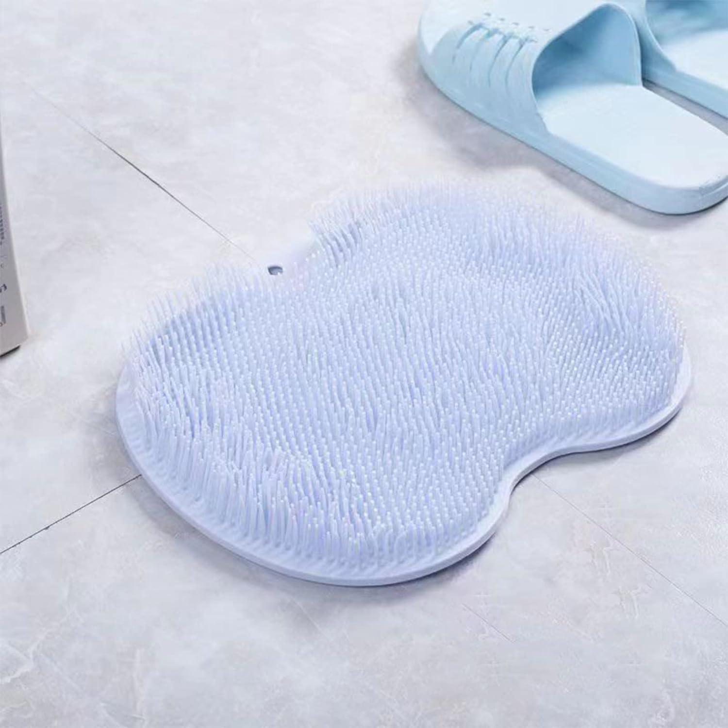 Foot Scrubbers for Showers- Scrubber Mat with Shower Foot Cleaner Personal Care - Tophatter Daily Deals