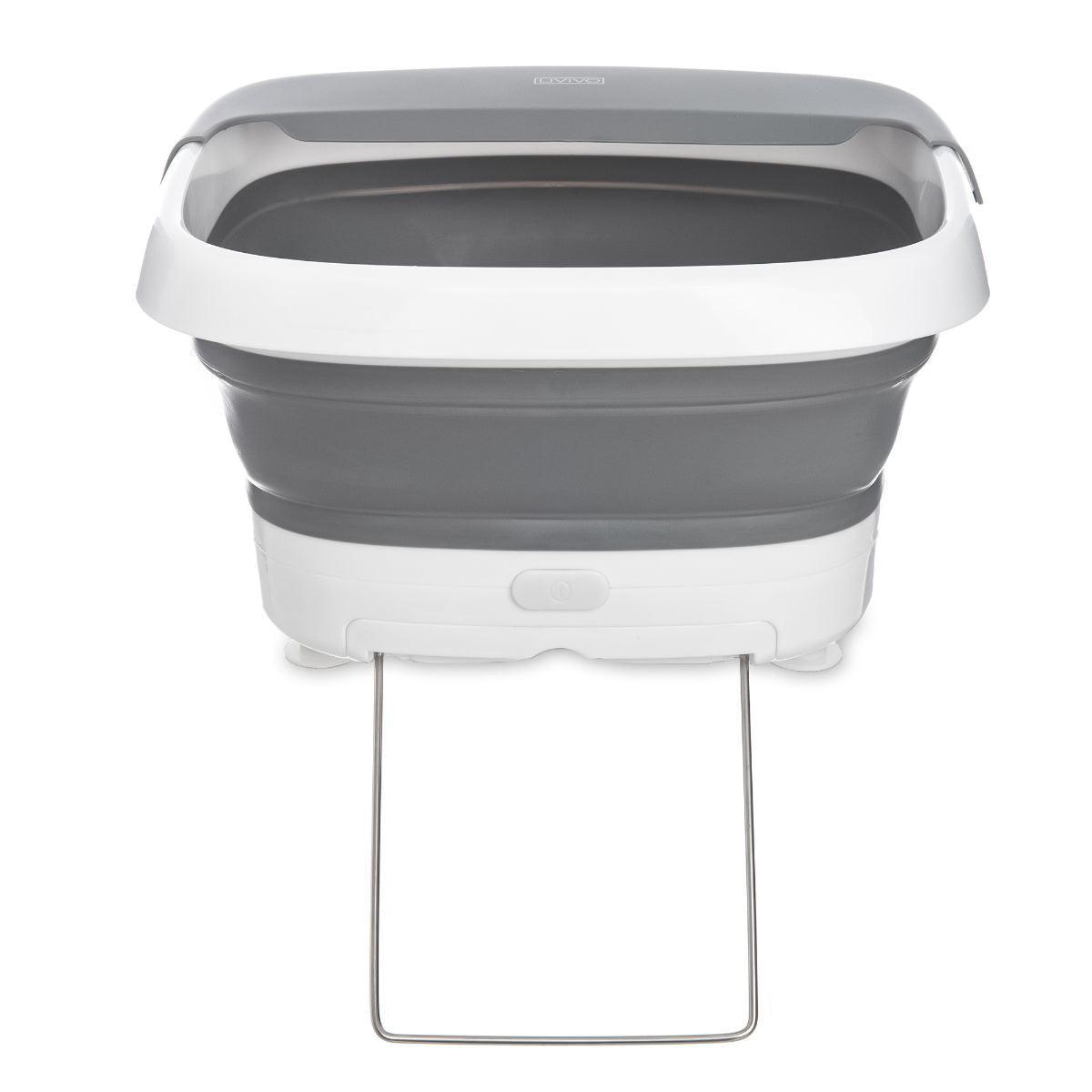 Foot Spa Massager - Foot Spa Pedicure Wet Bath Bubble Massage Bucket Feet Therapy Soothing Folding Health & Beauty - Tophatter Daily Deals