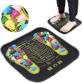 Foot Massage Mat - Reflexology Massager Home Comfortable Massage Cushion Gravel Road Massage Mat Personal Care - Tophatter Daily Deals