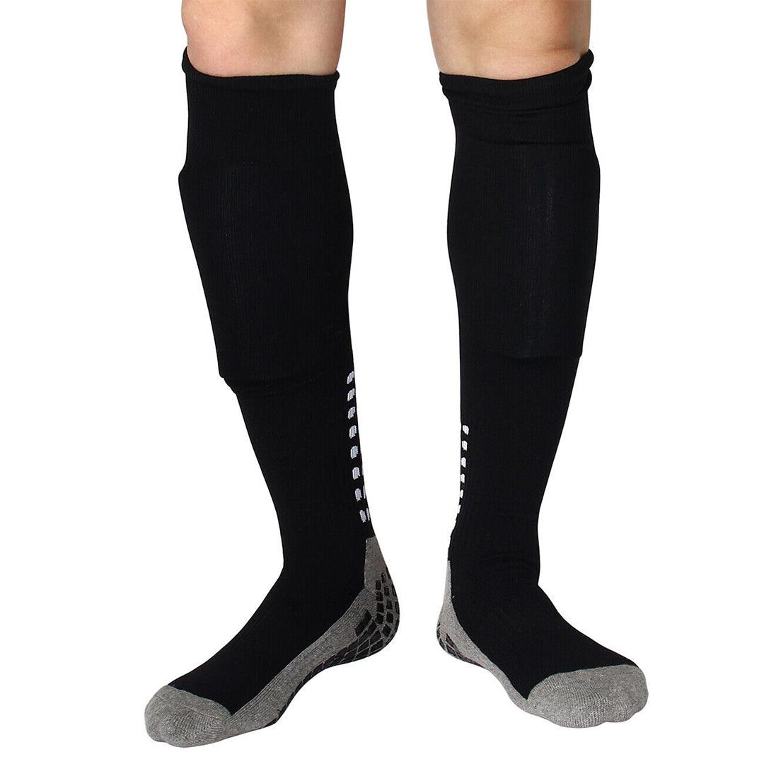 Footballers Shin Pads - Soccer Shin Protector Pad To Secure Leg Shin Guards Sport Guard Strapless Breathable Pads Soccer - Tophatter Daily Deals