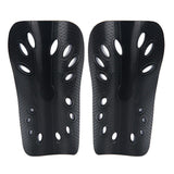 Footballers Shin Pads - Soccer Shin Protector Pad To Secure Leg Shin Guards Sport Guard Strapless Breathable Pads Black Soccer - Tophatter Daily Deals