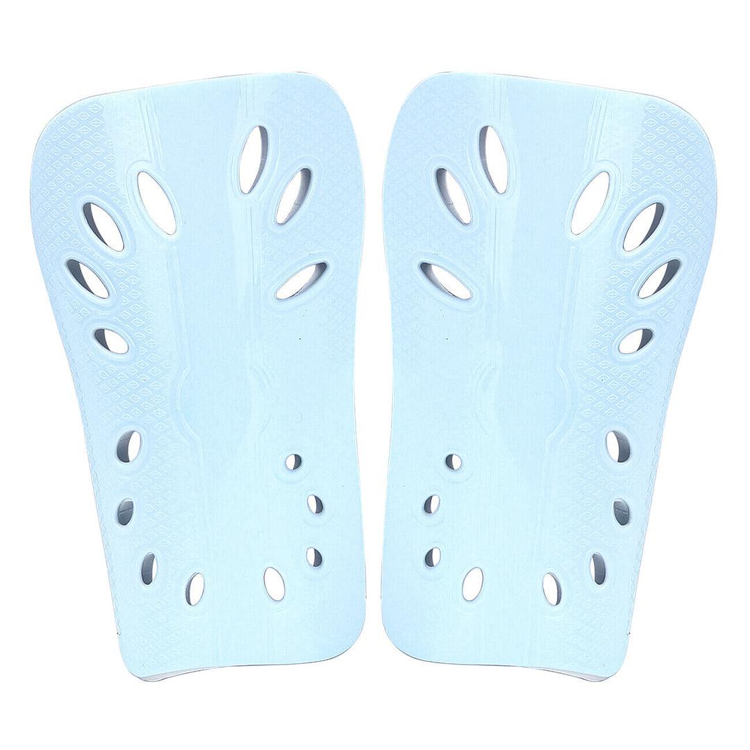 Footballers Shin Pads - Soccer Shin Protector Pad To Secure Leg Shin Guards Sport Guard Strapless Breathable Pads White Soccer - Tophatter Daily Deals