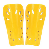 Footballers Shin Pads - Soccer Shin Protector Pad To Secure Leg Shin Guards Sport Guard Strapless Breathable Pads Yellow Soccer - Tophatter Daily Deals