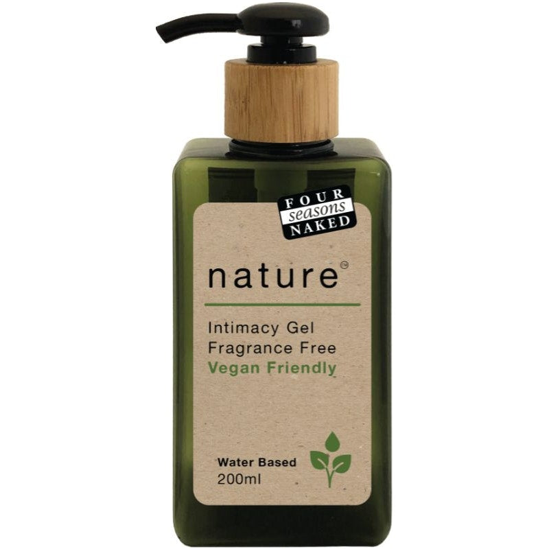 Four Seasons Naked Nature – Vegan Water-Based Intimacy Gel 200ml > Lube > Water Based - Tophatter Daily Deals