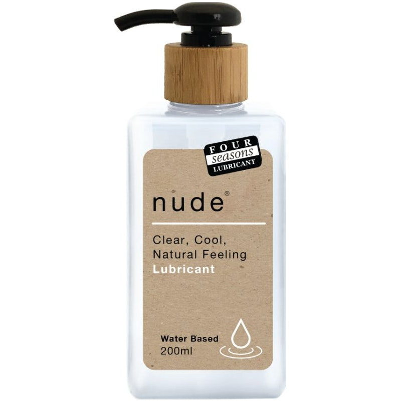 Four Seasons Nude – Water Based Lubricant 200ml > Lube > Water Based - Tophatter Daily Deals