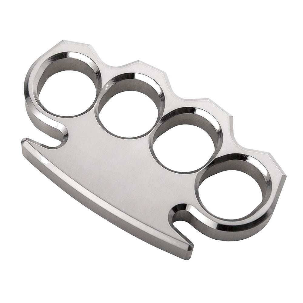 2025 New Classic Stainless Steel 4 Finger Metal Knuckles Brass Knuckles - Tophatter Daily Deals