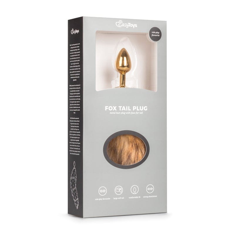 Fox Tail No 1 Gold Plug > Anal Range > Tail Butt Plugs - Tophatter Daily Deals