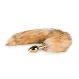 Fox Tail No 1 Gold Plug > Anal Range > Tail Butt Plugs - Tophatter Daily Deals