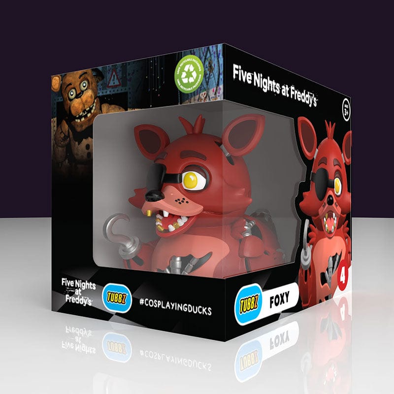 Five Nights At Freddy's: Foxy TUBBZ (Boxed Edition) TUBBZ Collectible Duck - Tophatter Daily Deals