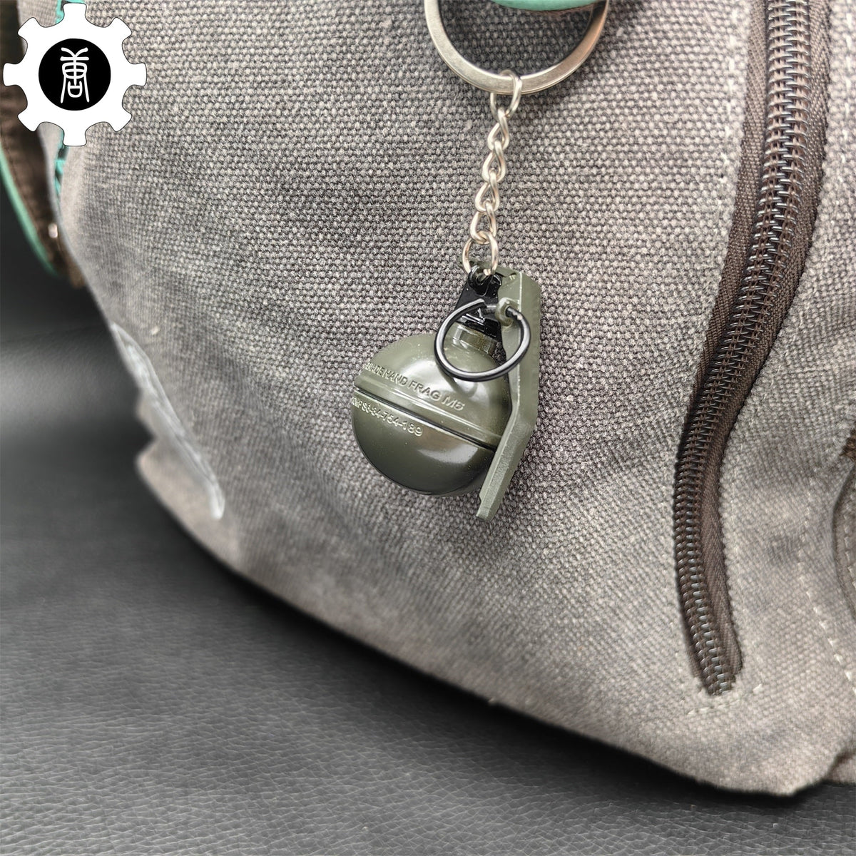 Metal Tiny Frag Grenade Model Keychain - Tophatter Daily Deals