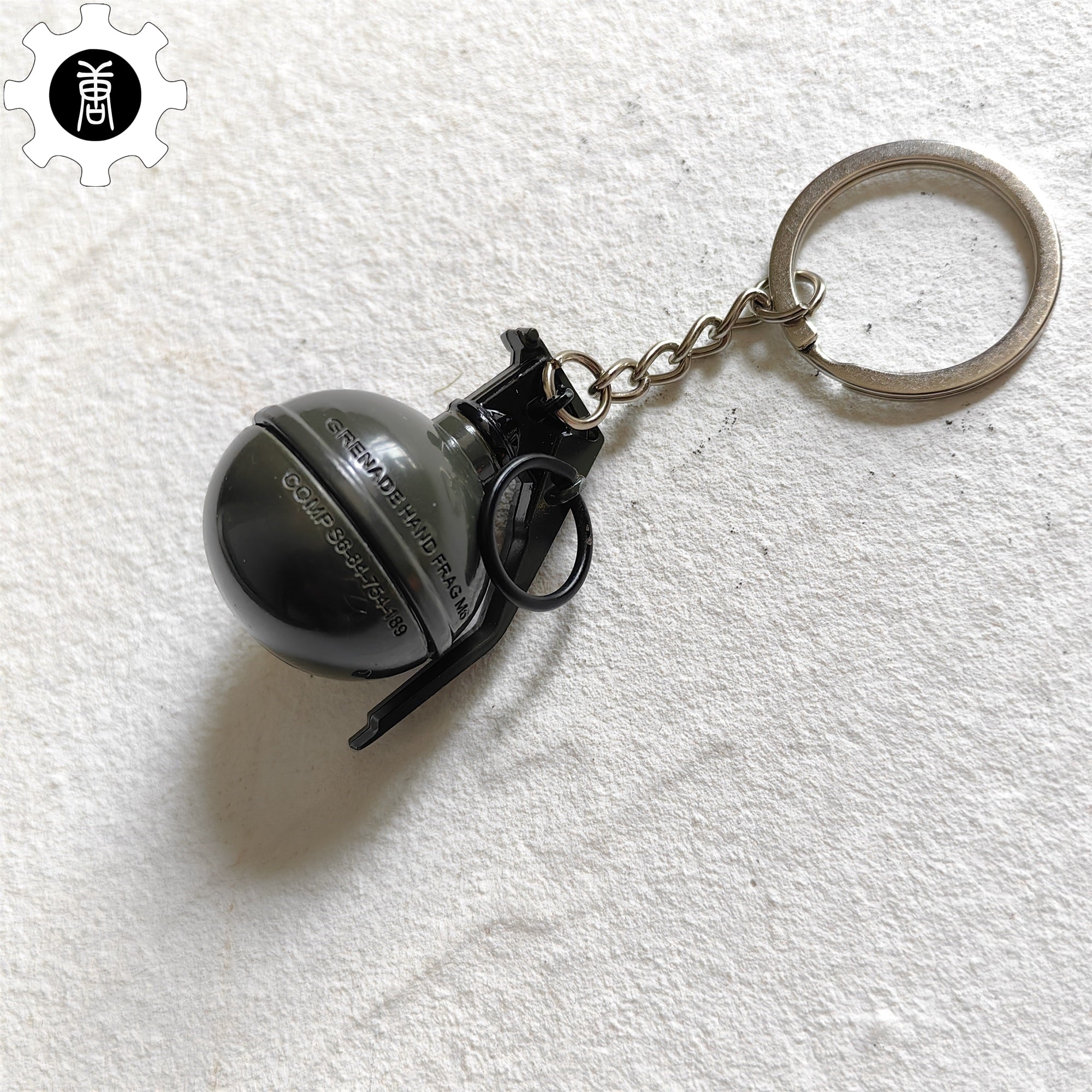 Metal Tiny Frag Grenade Model Keychain - Tophatter Daily Deals