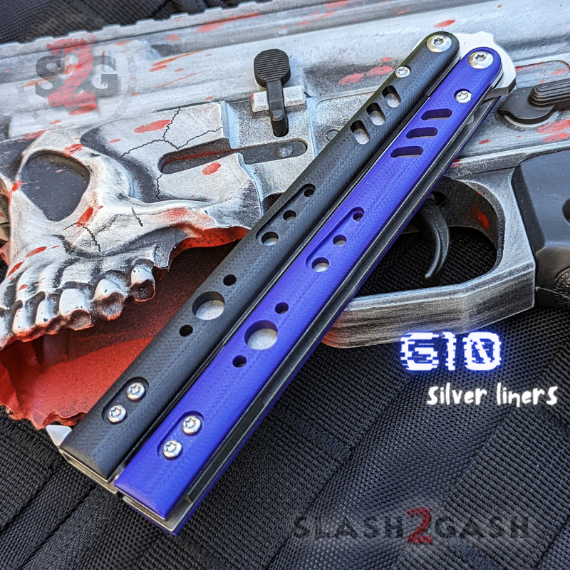 S2G FrankenREP V2 Balisong clone TITANIUM Butterfly Knife - V2 (G10) Knife-Balisong - Tophatter Daily Deals