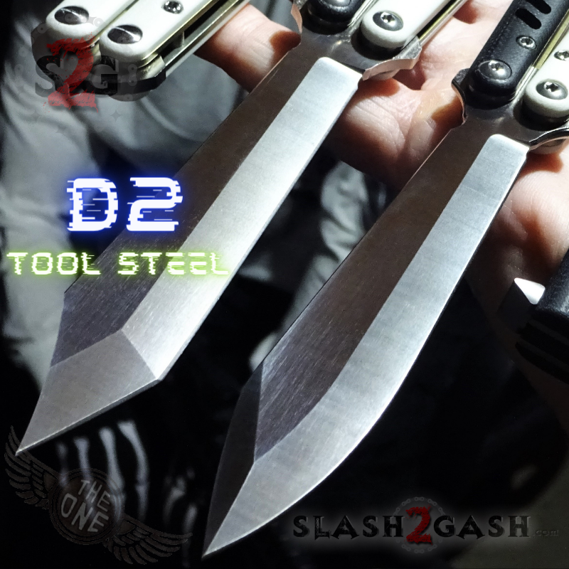 FrankenREP Butterfly Knife TITANIUM Balisong (clone) Replicant - V1 Knife-Balisong - Tophatter Daily Deals