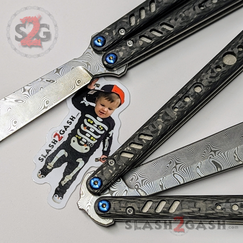 FrankenREP Butterfly Knife TITANIUM Balisong (clone) Replicant - V1 Knife-Balisong - Tophatter Daily Deals