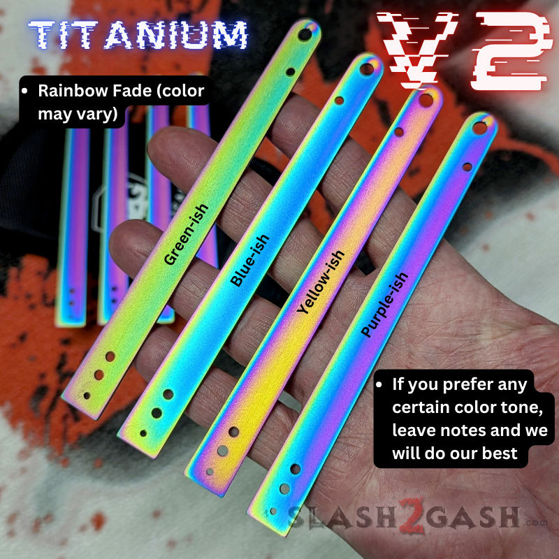 S2G FrankenREP V2 Balisong BUILD-A-KNIFE - (part 2 of 5) liners Knife-Balisong - Tophatter Daily Deals