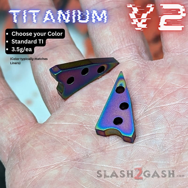 S2G FrankenREP V2 Balisong clone TITANIUM Butterfly Knife - V2 (G10) Knife-Balisong - Tophatter Daily Deals