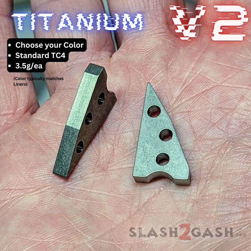 S2G FrankenREP V2 Balisong BUILD-A-KNIFE - (part 3 of 5) spacers Knife-Balisong - Tophatter Daily Deals