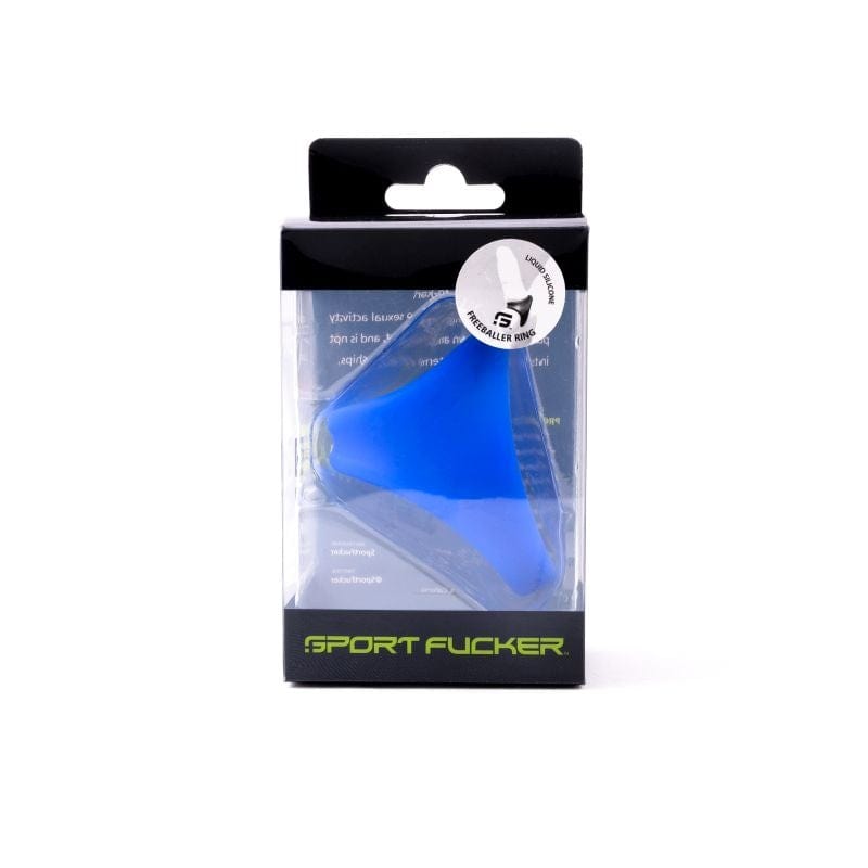 Freeballer Ring (Blue) – Premium Cock Sling > Cock Ring > Sling - Tophatter Daily Deals