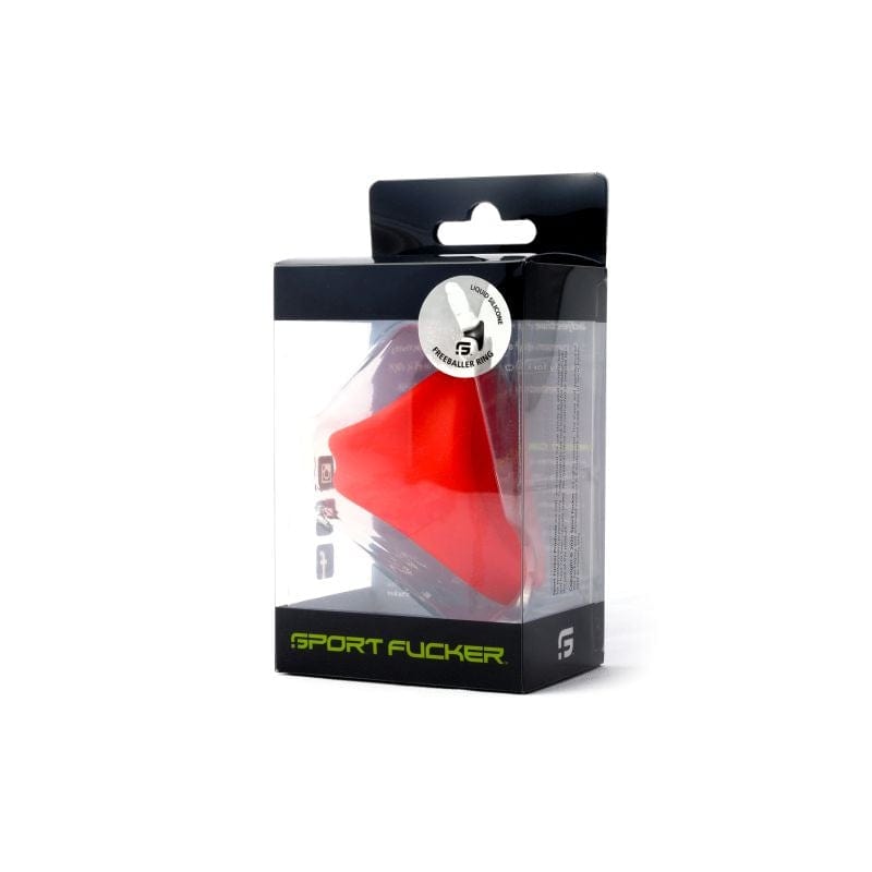 Freeballer Ring (Red) – Premium Cock Sling > Cock Ring > Sling - Tophatter Daily Deals