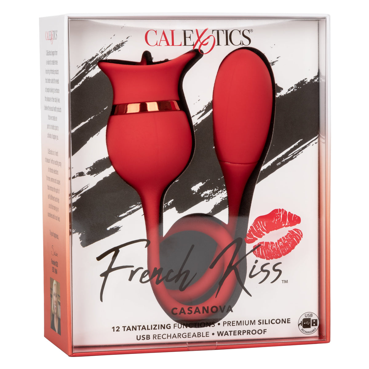 Casanova French Kiss – Dual Motor Vibrating Bullet Teaser Vibrator > Vibrators > Finger Vibrators - Tophatter Daily Deals