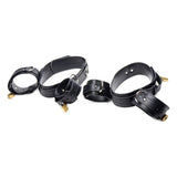 Frog Tie Restraint Set in Black for Enhanced Bondage Play > Bondage Gear > Restraints - Tophatter Daily Deals