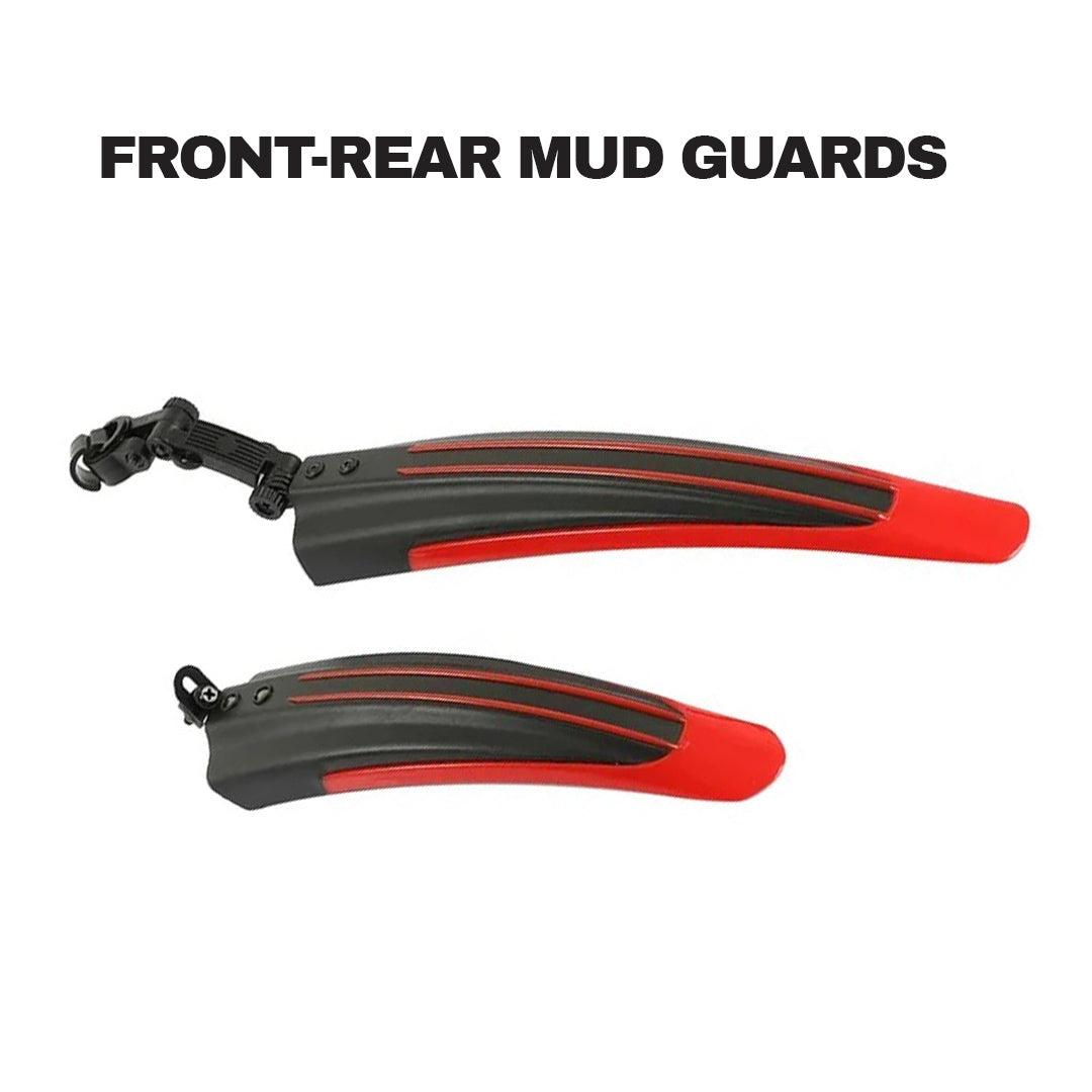 Mountain Bike Mudguard - Easy Fix Bicycle MTB Mudguards Moutain Bike Front Rear Mud Guard Set Tire Fender Mountain & Cycling - Tophatter Daily Deals