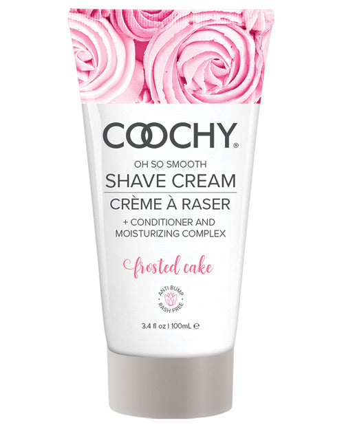 COOCHY Shave Cream 3.4 oz Frosted Cake Shave Cream - Tophatter Daily Deals
