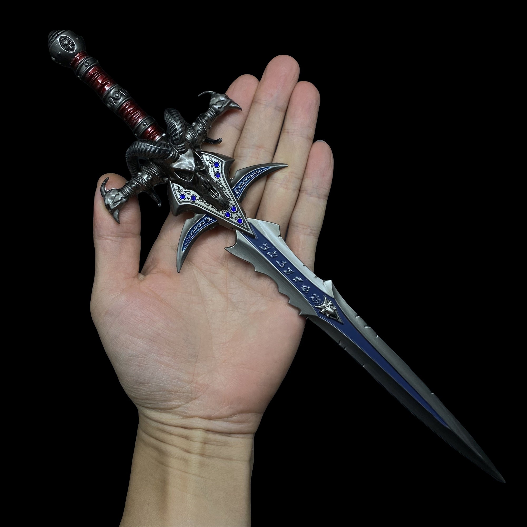 Hot Game Peripheral Lich King Frostmourne Metal Replica Sword Only - Tophatter Daily Deals
