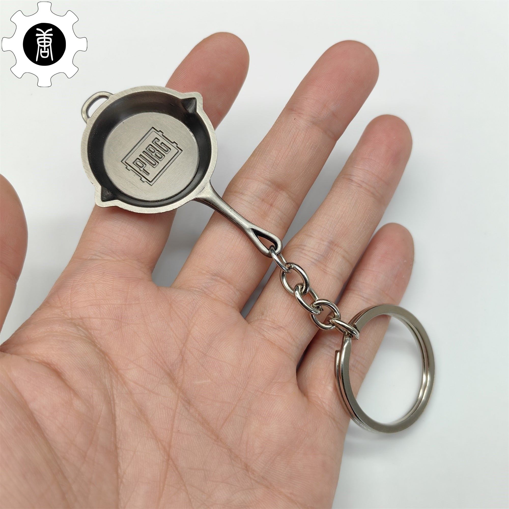 Metal Tiny Frying Pan Keychain Backpack Pendant Keychain - Tophatter Daily Deals