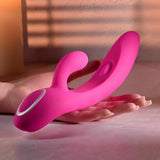 Evolved G-Tapper – USB Rechargeable Rabbit Vibrator with Dual Motors and Flexible G-Spot Shaft > Vibrators > Ladies > Rabbit - Tophatter Daily Deals