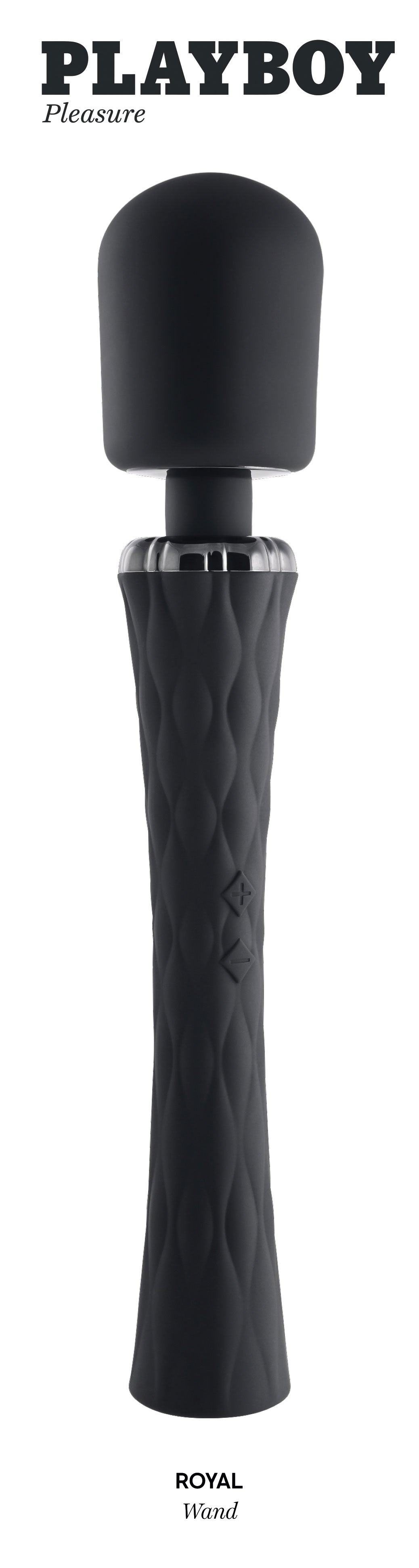 Playboy Pleasure ROYAL Velvet Silicone Wand Vibrator > Sex Toys > Massage Wands - Tophatter Daily Deals