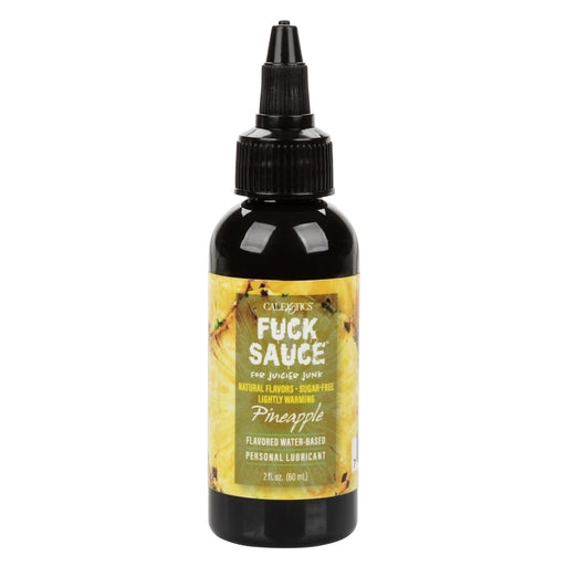 Fuck Sauce Pineapple – Flavored Water-Based Personal Lubricant 2 fl oz > Lube > Speciality Exempt - Tophatter Daily Deals