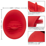 French Kiss Seducer – Compact Massager with 12 Functions Vibrator > Sex Toys For Ladies > Clitoral Vibrators and Stimulators - Tophatter Daily Deals