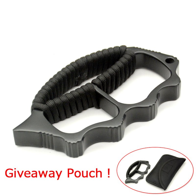 Zinc Alloy Full Size Brass Knuckles Real For Men Brass Knuckles - Tophatter Daily Deals