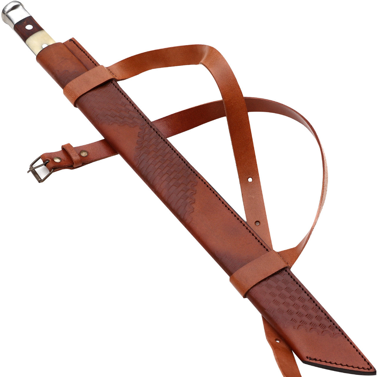 Full Tang Viking Seax Sword with Bone Handle Swords - Tophatter Daily Deals