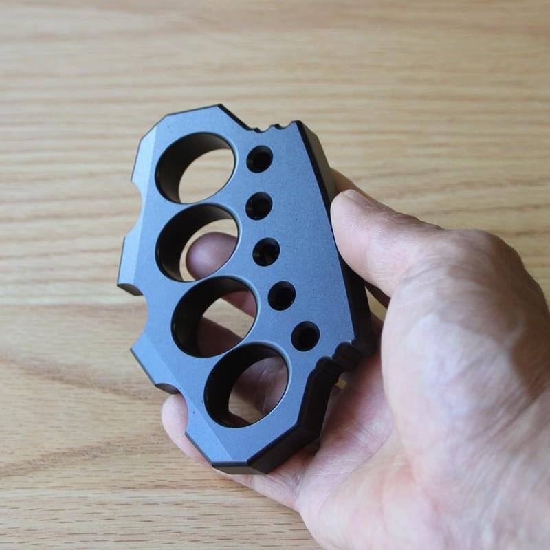 2023 New Aero Aluminium Alloy Brass Knuckle Rings Brass Knuckles - Tophatter Daily Deals