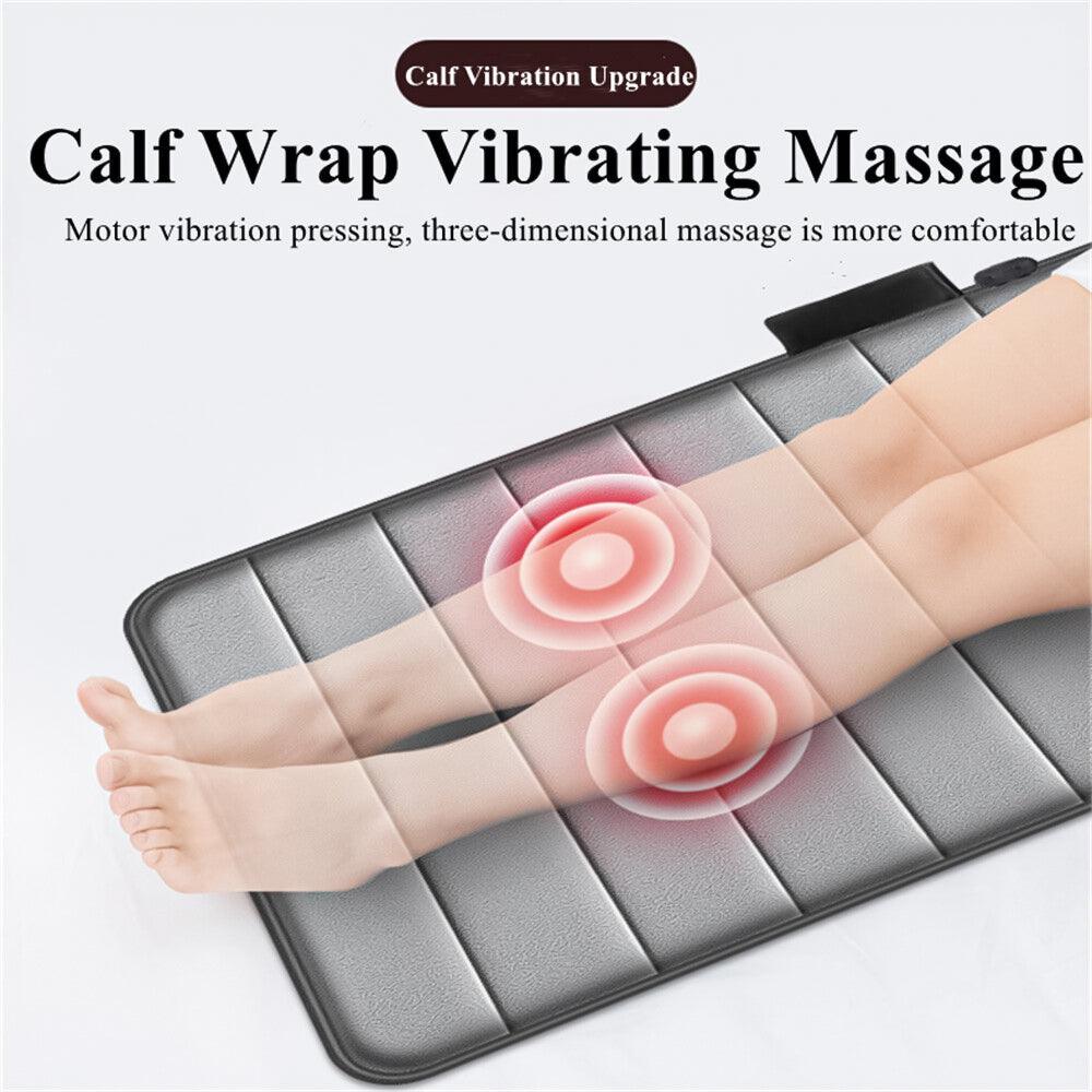 Full Body Massage Mats - 30 Heads Full Body Electric Massage Mattress Mat Heated Massager Cushion Pad Exercise & Fitness Equipment Manuals - Tophatter Daily Deals