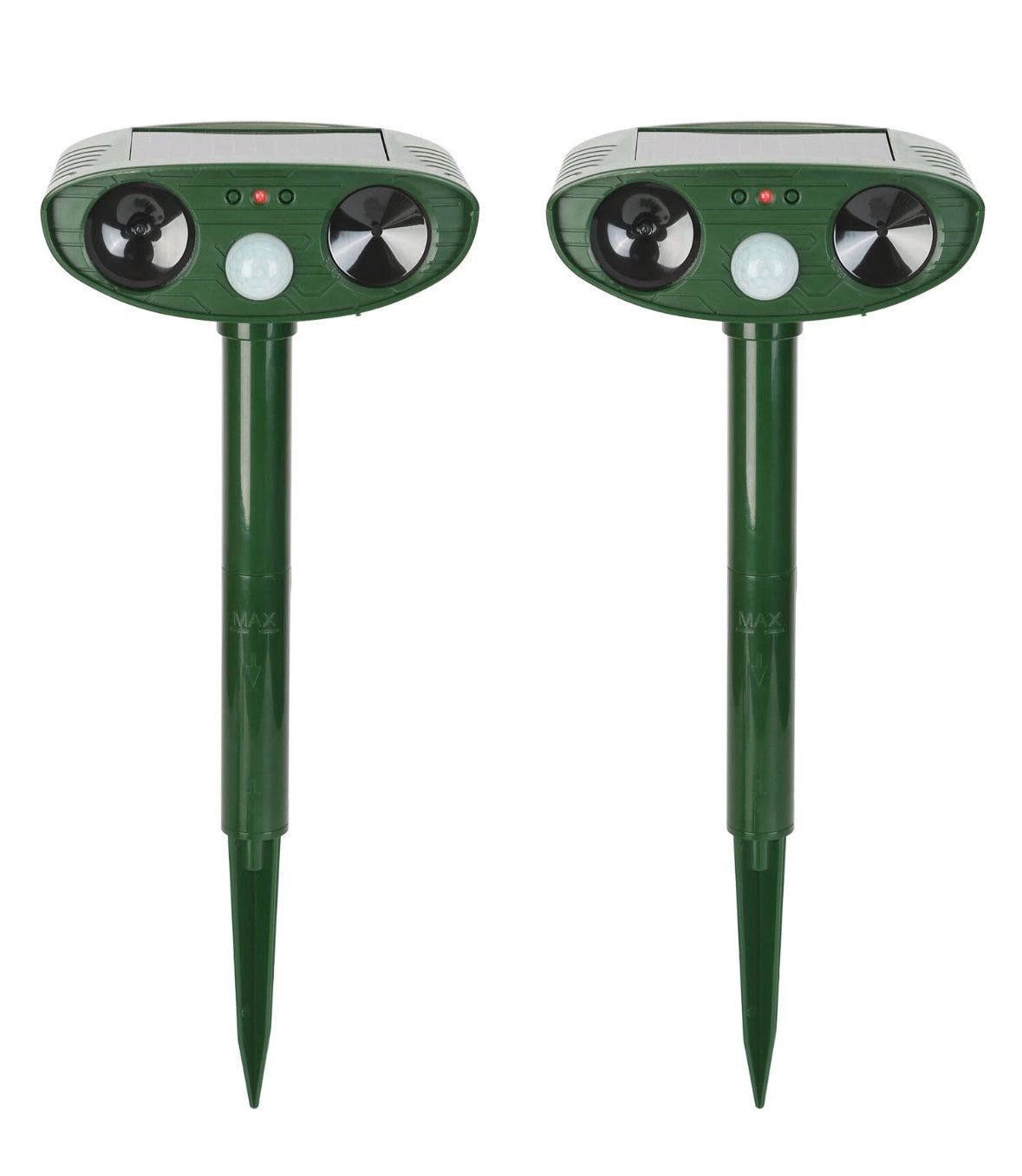Ultrasonic Chipmunk Repeller Solar Garden Pest Deterrent - Tophatter Daily Deals