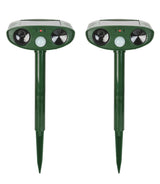 Ultrasonic Chipmunk Repeller Solar Garden Pest Deterrent - Tophatter Daily Deals