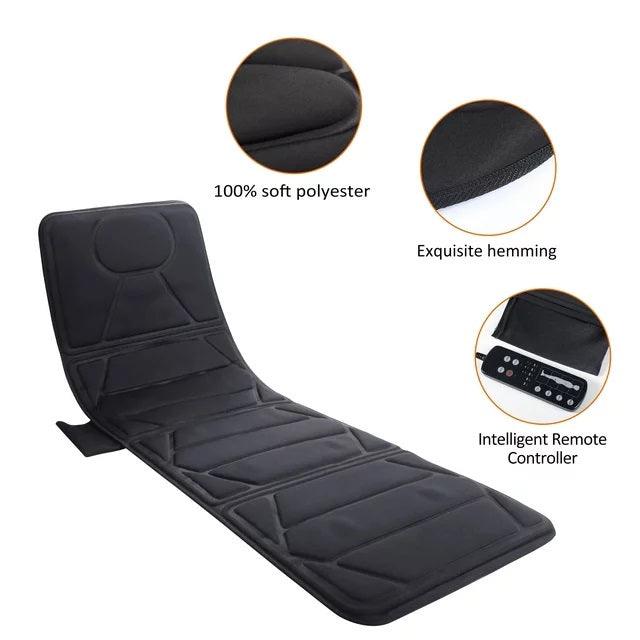 Full Body Massage Mat UK - Massage Mat with Heating, Massage Pad with 10 Vibrating Motors Health & Beauty - Tophatter Daily Deals