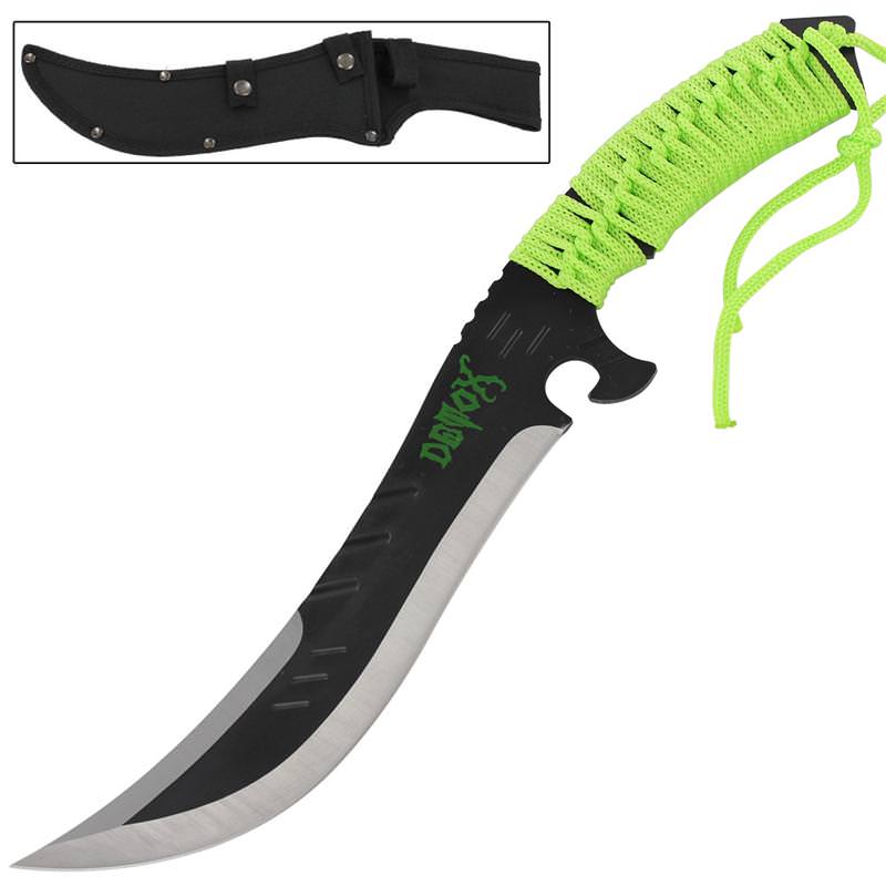 Full Tang Detox Hunting Knife - Tophatter's Guns'N'Weapons Store Collectible Weapons - Tophatter Daily Deals