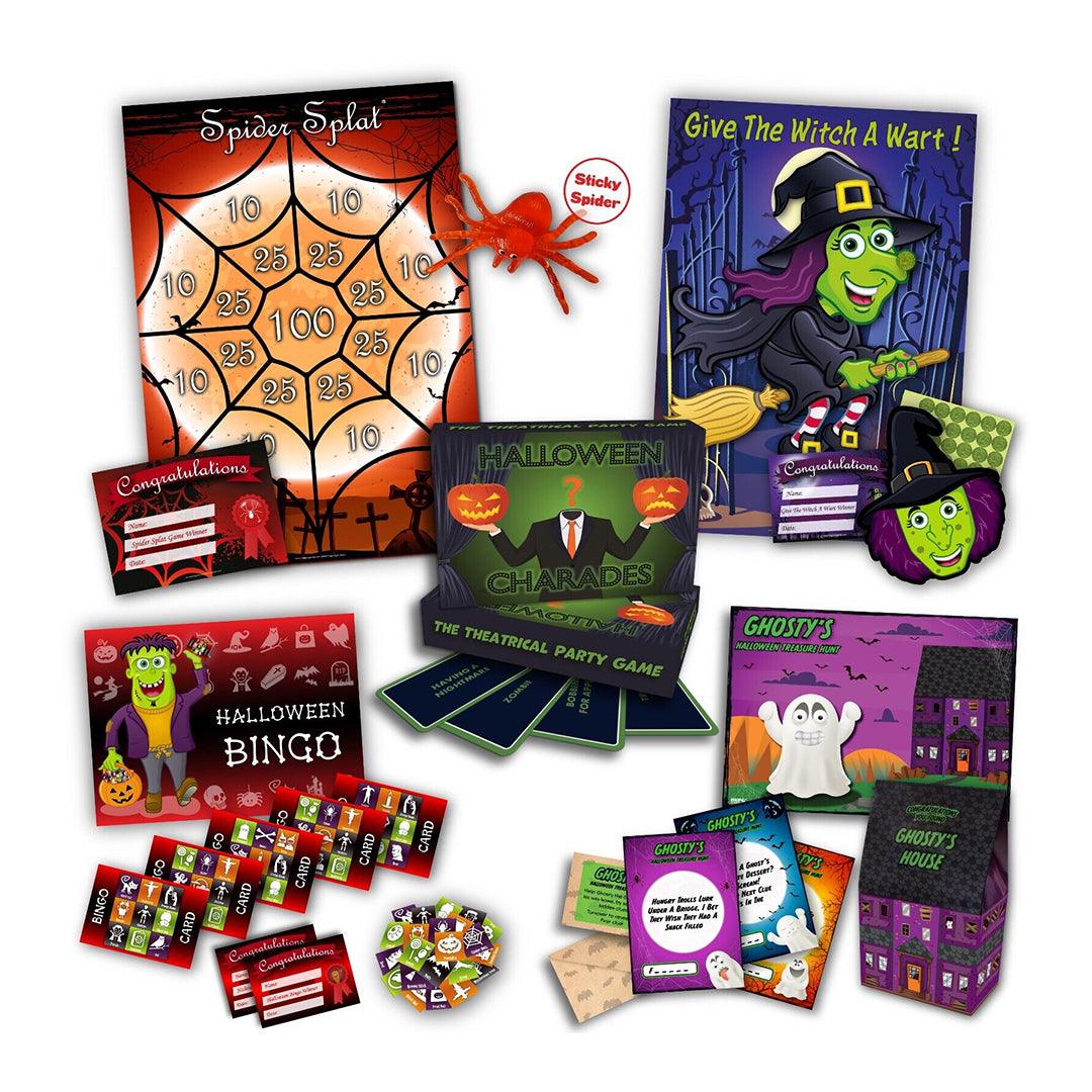 Fun Games for Halloween - Five Games Included Halloween Party Games UK Festive & Franchise - Tophatter Daily Deals
