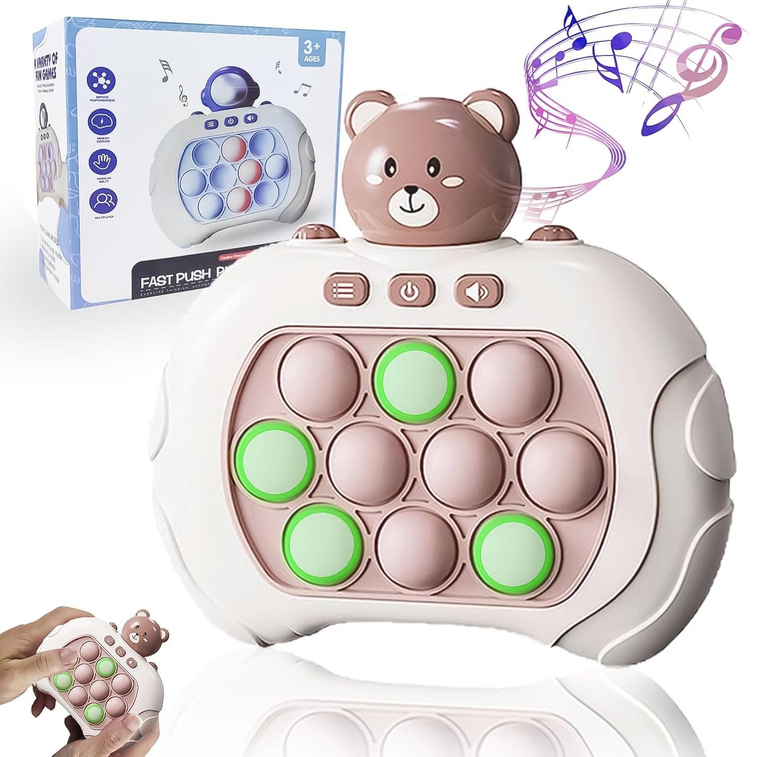 Funny Puzzle Game - Pop Push It Game Controller Bubble Sensory Fidget Learning Toys For Kids Baby & Toddler - Tophatter Daily Deals