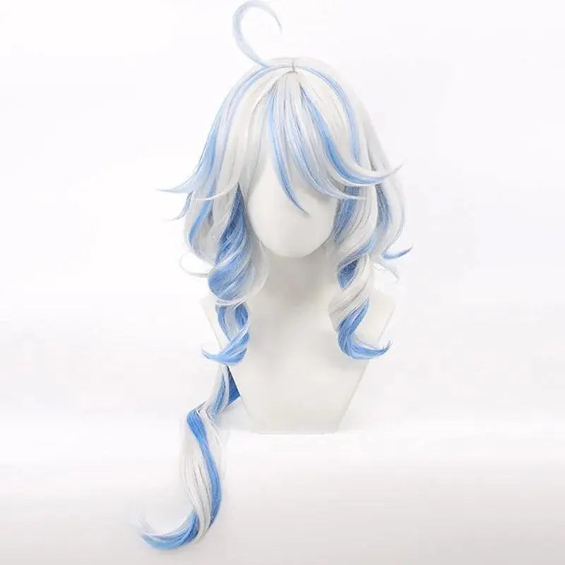 Furina Cosplay Costume Wig Hair Impact Fontaine Focalors with Hat Black Suits High Heel Cosplay Shoes for Women Outfits - Tophatter Daily Deals