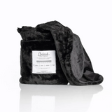 Furlush Large Black Splash Blanket for Cozy Nights and Play > Essentials > Splash Blankets - Tophatter Daily Deals