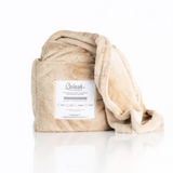 Furlush Splash Blanket Large Chai Plush Velvet Cuddle Blanket > Essentials > Splash Blankets - Tophatter Daily Deals
