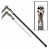 Futuristic Screeching Cyborg Skull Walking Sword Cane Collectible Weapons - Tophatter Daily Deals