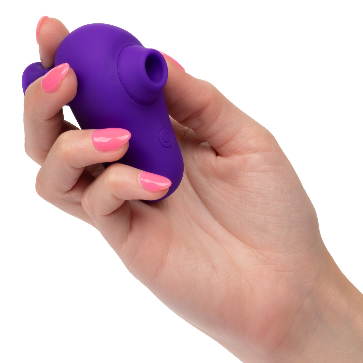 Neon Vibes The Kissing Vibe Purple Silicone Handheld Massager with 10 Functions and Rechargeable > Vibrators > Finger Vibrators - Tophatter Daily Deals
