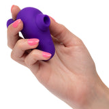 Neon Vibes The Kissing Vibe Purple Silicone Handheld Massager with 10 Functions and Rechargeable > Vibrators > Finger Vibrators - Tophatter Daily Deals